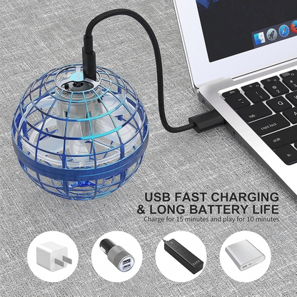 Mini UFO Boomerang Spinner – Self-Returning Flying Toy