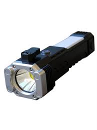 8 in 1 Portable Rechargeable Torch LED Flashlight